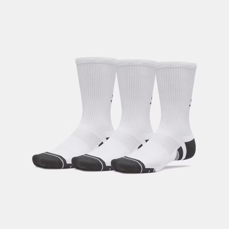 UA Performance Tech Unisex 3-Pack Crew Socks