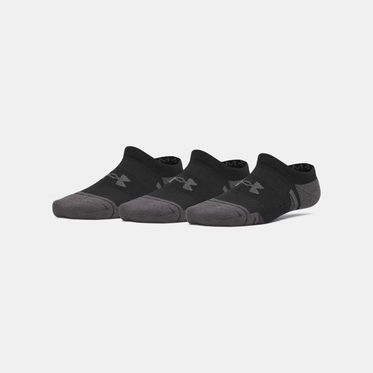 UA Performance Tech Kids' 3-Pack No Show Socks