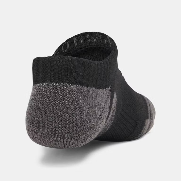 UA Performance Tech Kids' 3-Pack No Show Socks