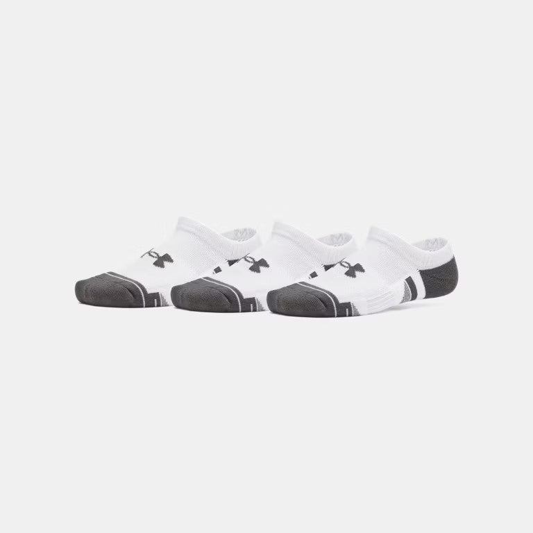 UA Performance Tech Kids' 3-Pack No Show Socks