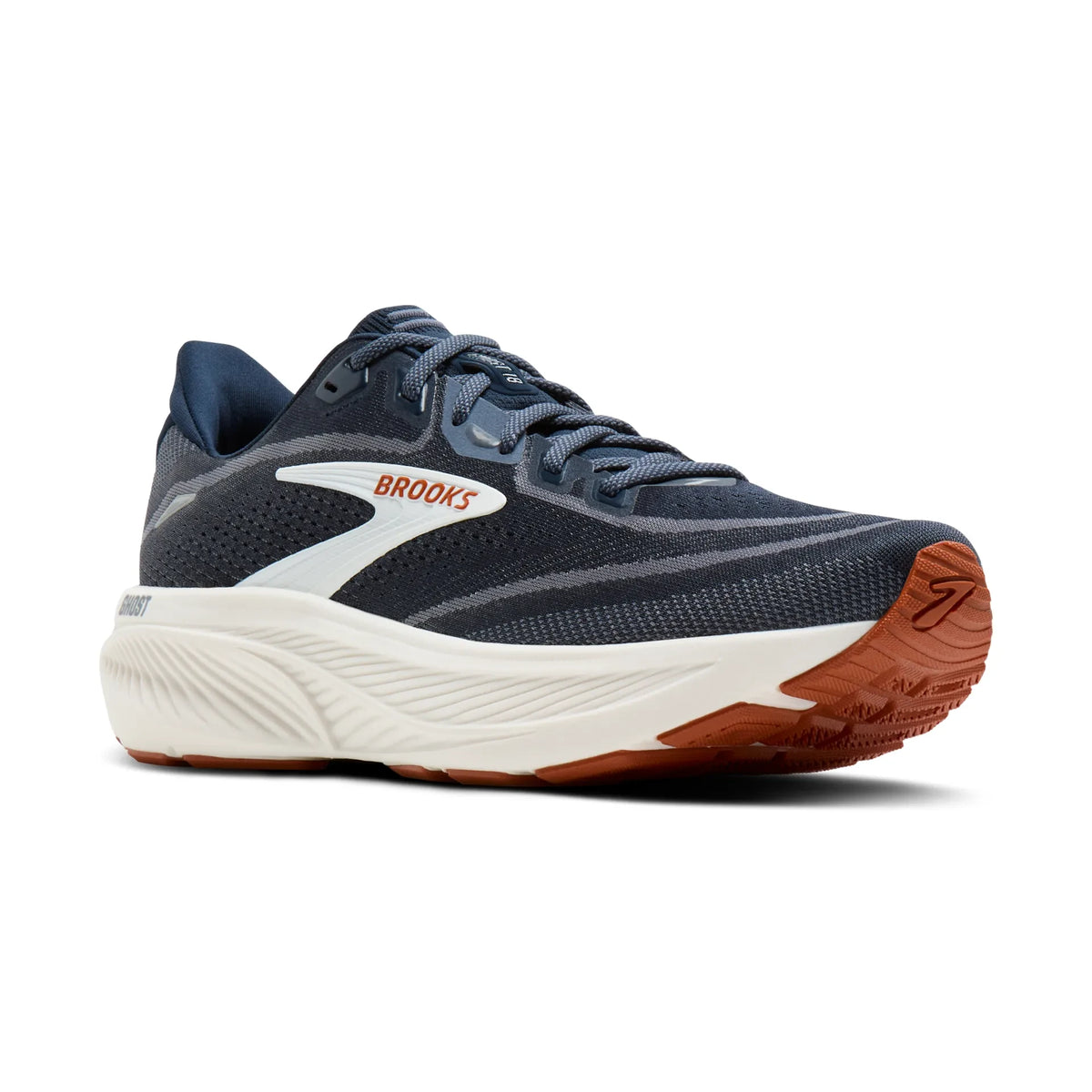Brooks Ghost 18 M Navy Blazer/Red Earth
