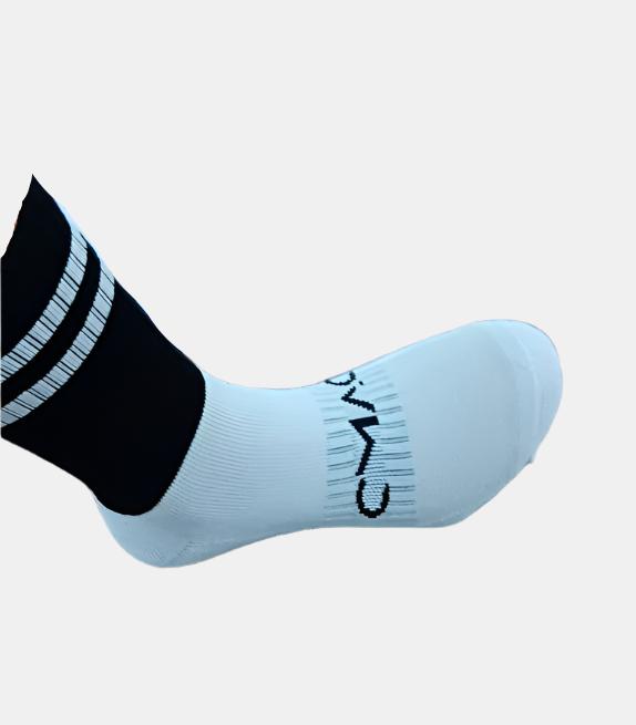 CMAC Midi Sock Black/White