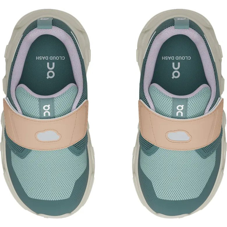 ON Cloud Dash Toddlers Mistletoe/Grain