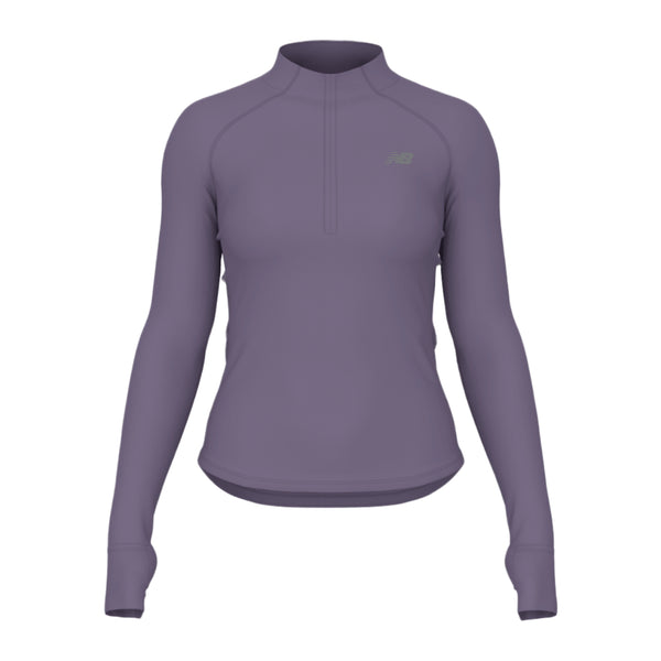 NB Harmony Half Zip W Candied Violet