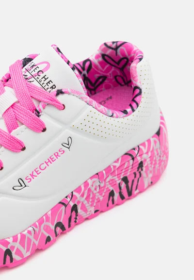 SKECHERS UNO LITE PINK