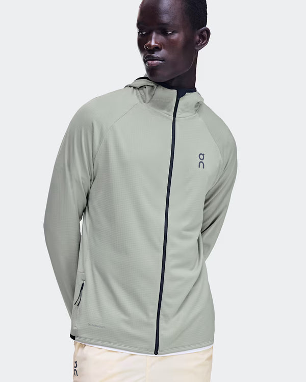 ON Running Climate Zip Hoodie M Brume