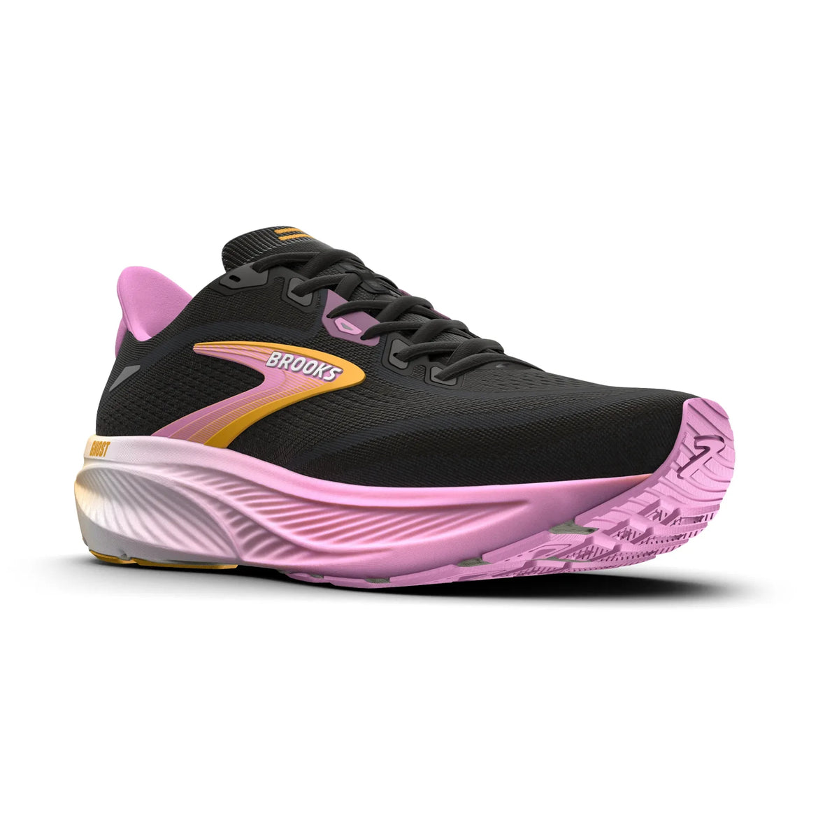 Brooks Ghost 18 W Black/OrangePop/Pink