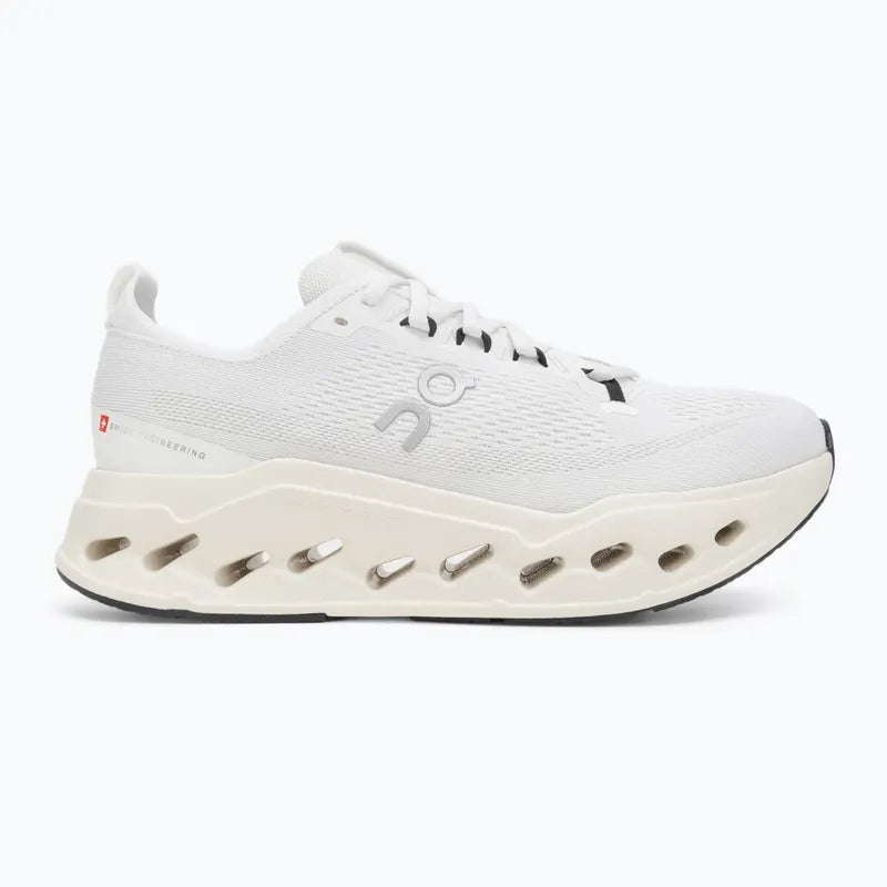 ON Cloudsurfer Max M All White (Wide)