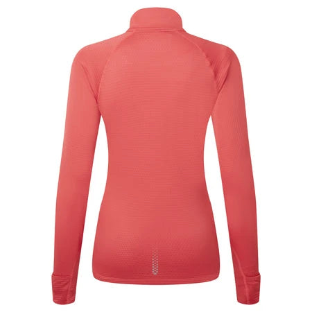 Ronhill Tech Winter 1/2 Zip Top W Sumac/Blue Violet