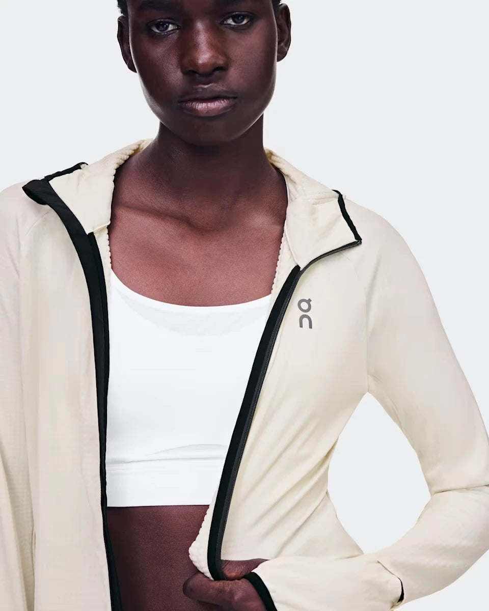 ON Running Climate Zip Hoodie W Hare