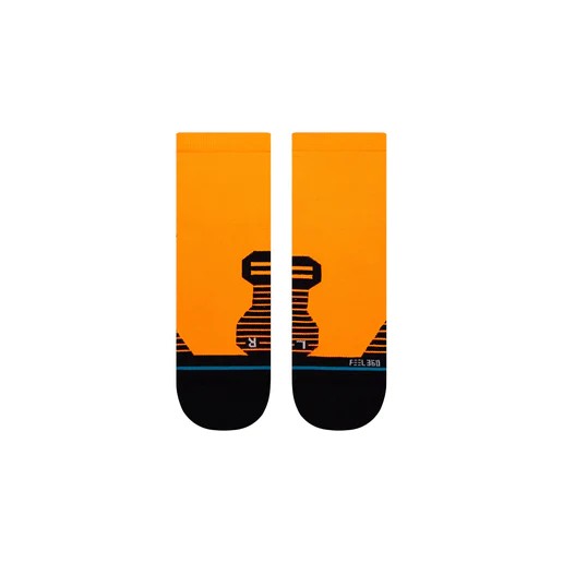 Stance Hiatus Qtr Sock Orange