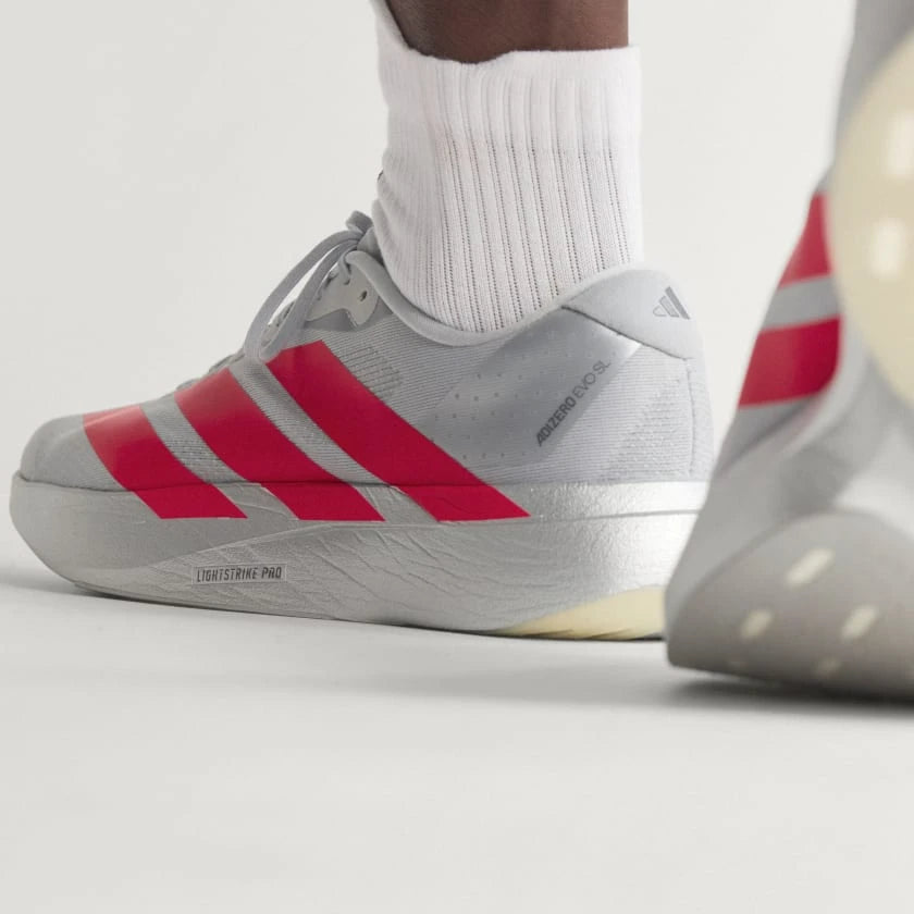 Adidas Adizero EVO SL Shoes M Silver Metallic