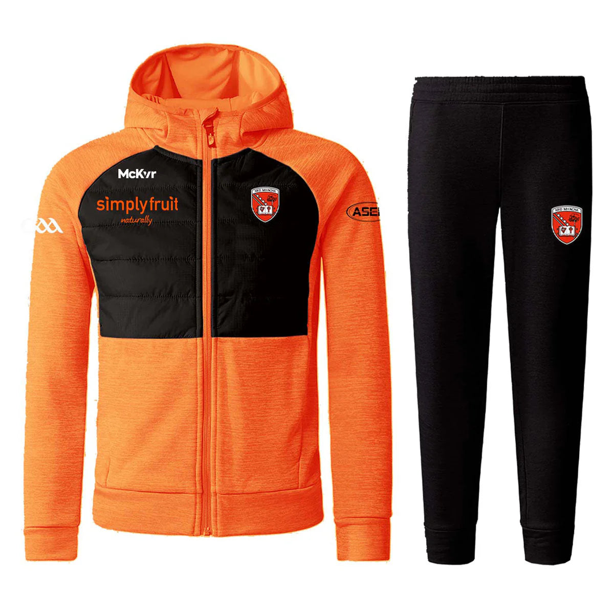 Armagh GAA Vital Tracksuit Youth Orange/Black