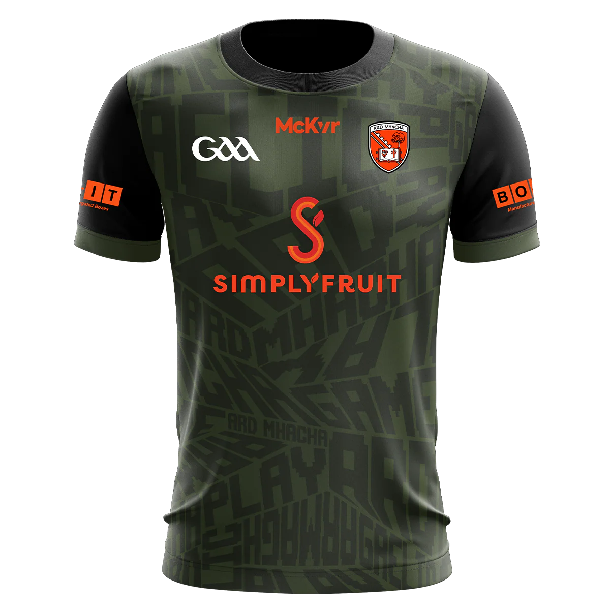 Armagh GAA Edge Jersey K Olive