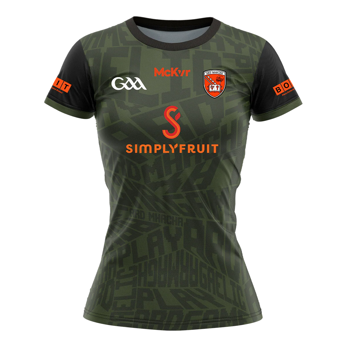 Armagh GAA Edge Training Jersey W Olive