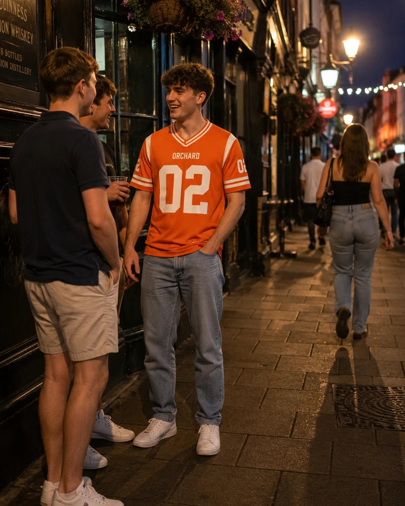 Keltico Armagh Orange Heritage American Football Jersey