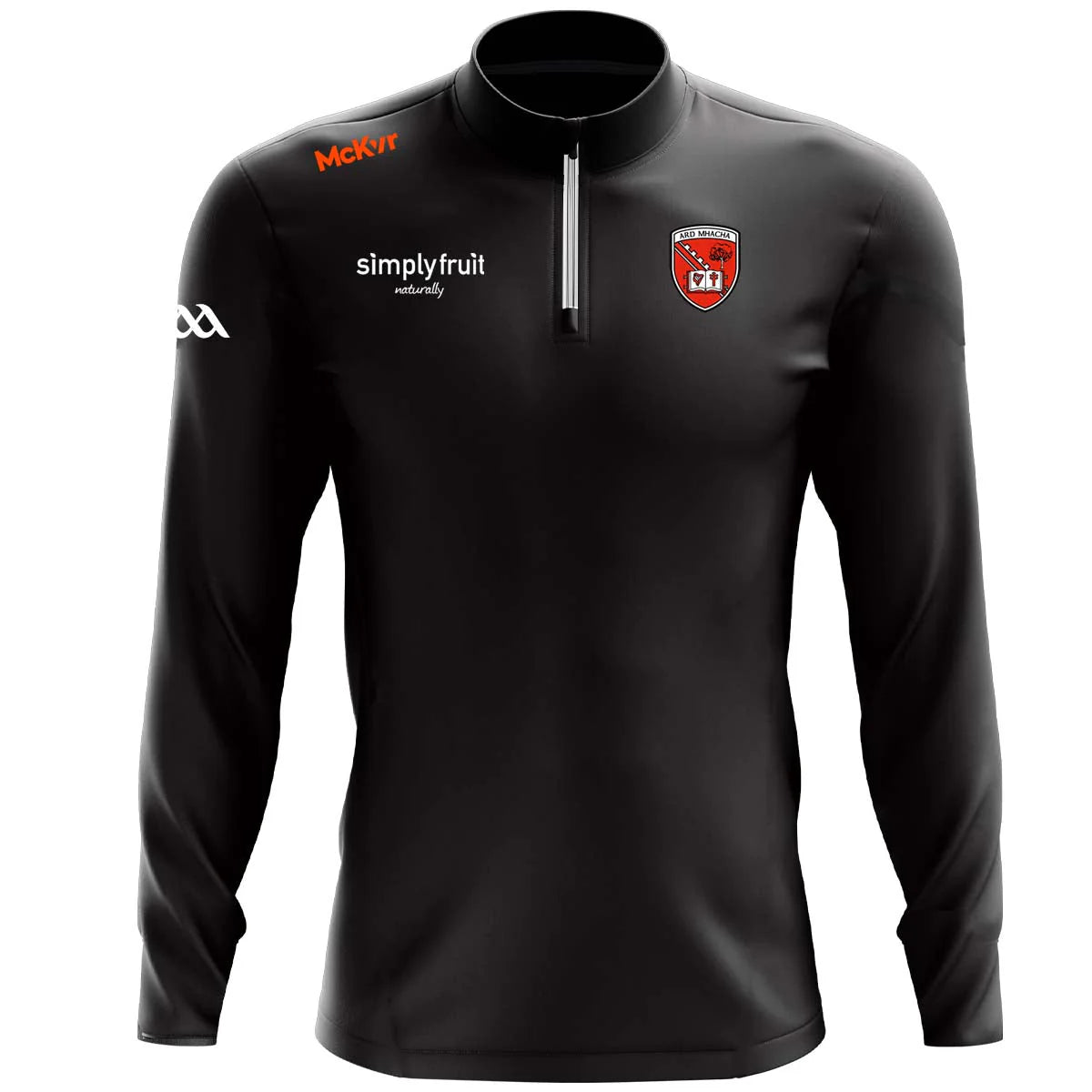 Armagh GAA Vital Qtr Zip Kids Black