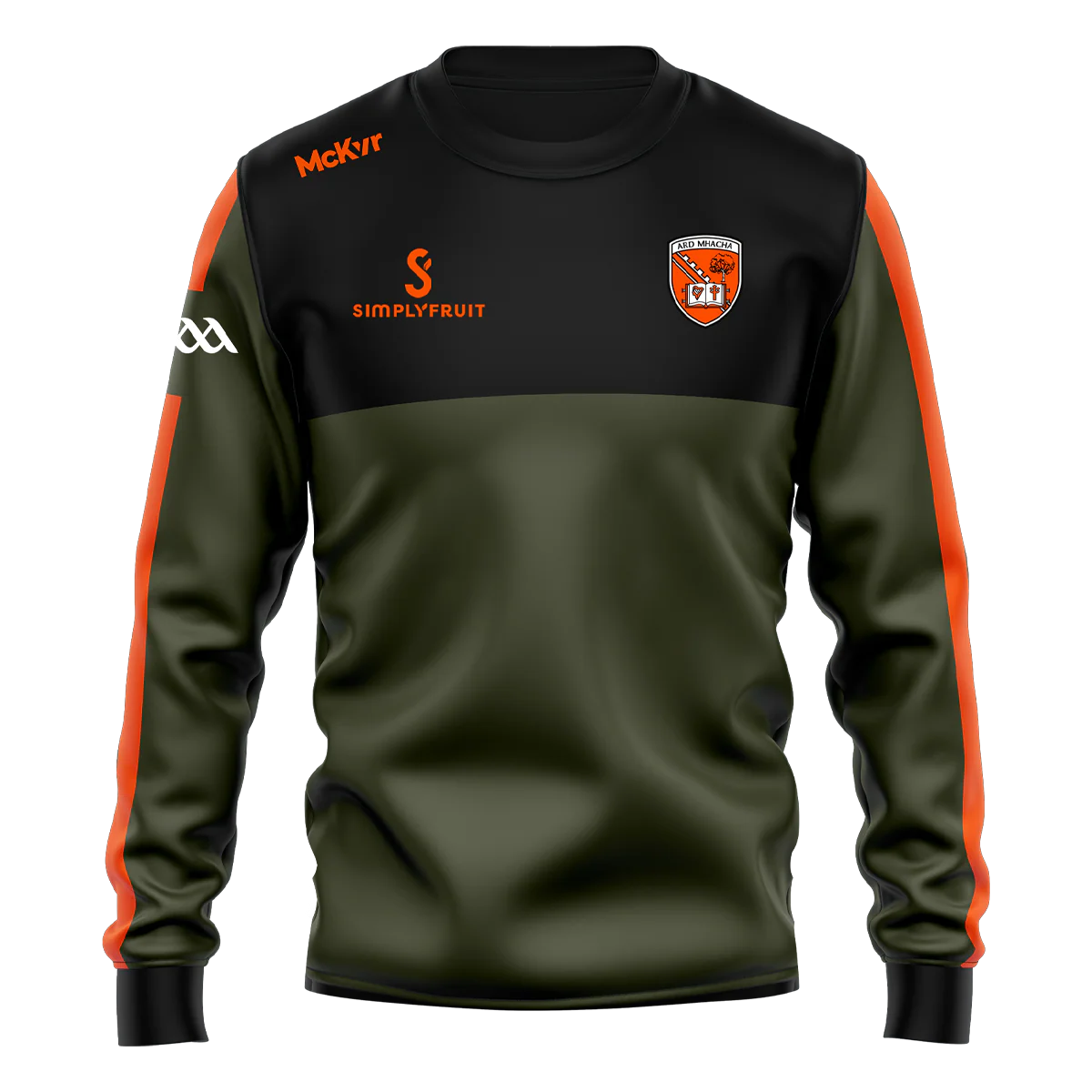 Armagh GAA Edge Sweat Top A Olive