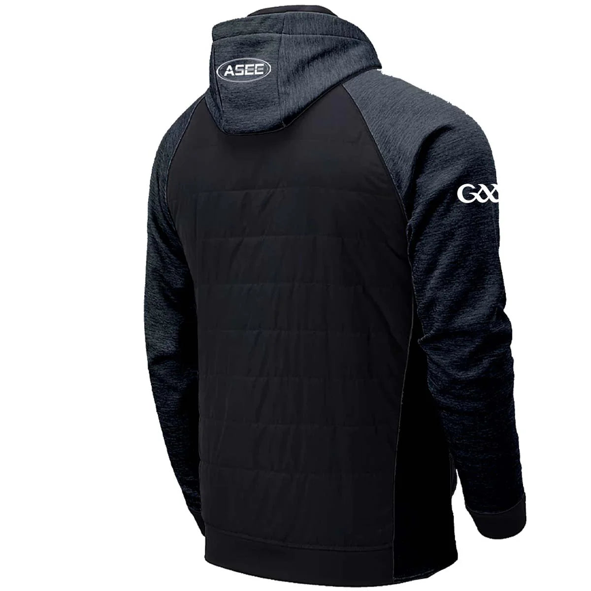 Armagh GAA Official Vital Interlock Jacket Y Black / Charcoal