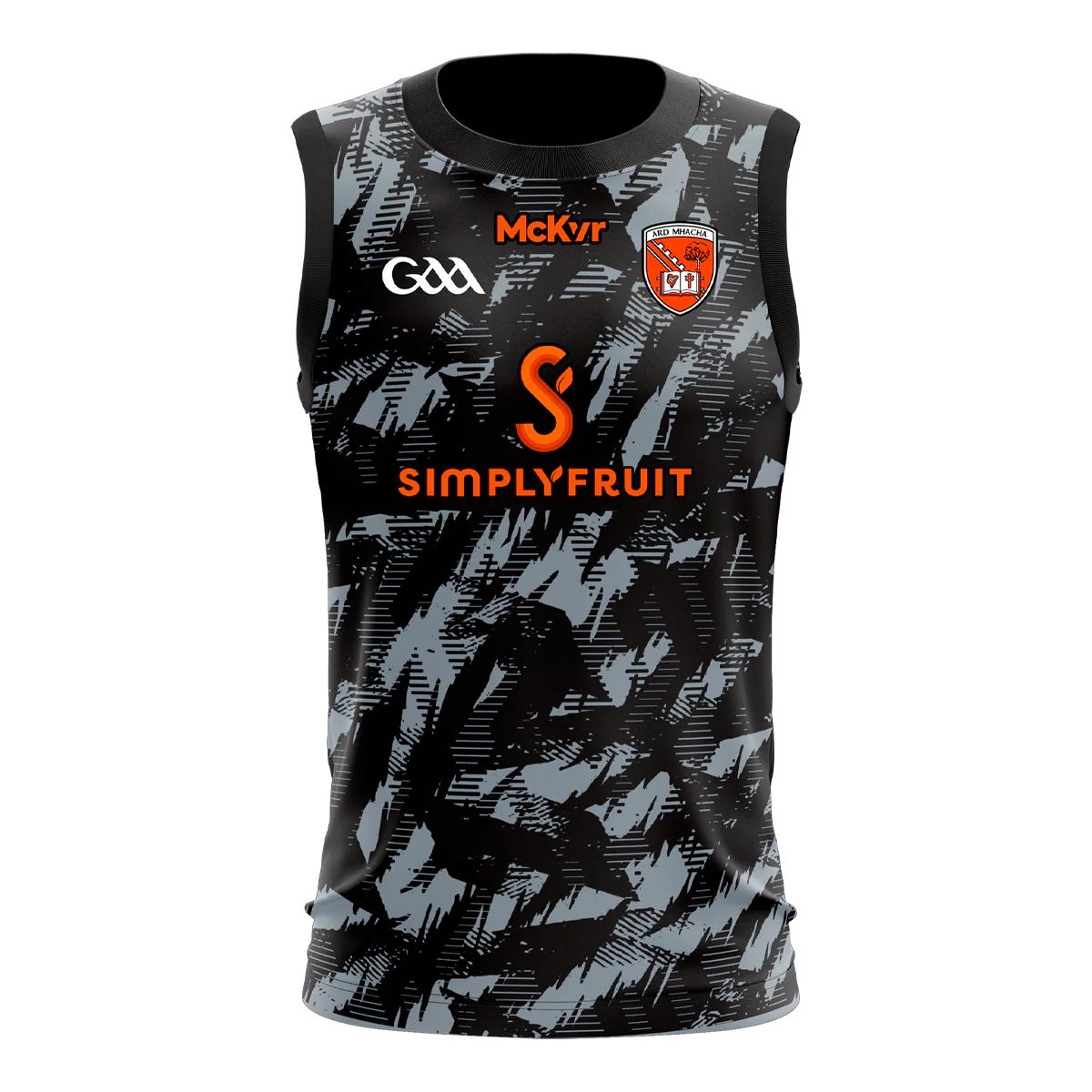 Armagh GAA Boost Training Vest Y Grey/Black