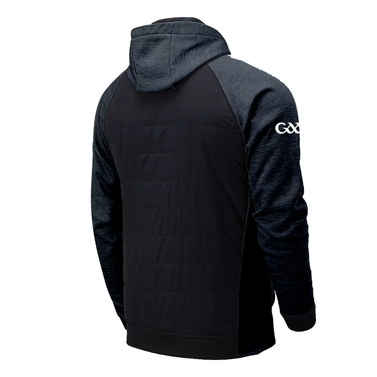 Armagh GAA Official Interlock Jacket Y Black/Charcoal