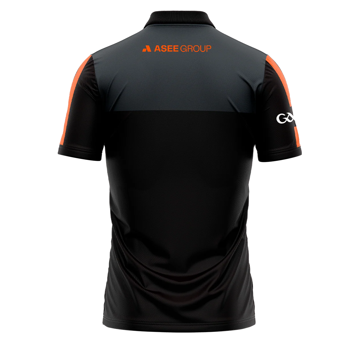 Armagh GAA Edge Polo Top A Charcoal/Black