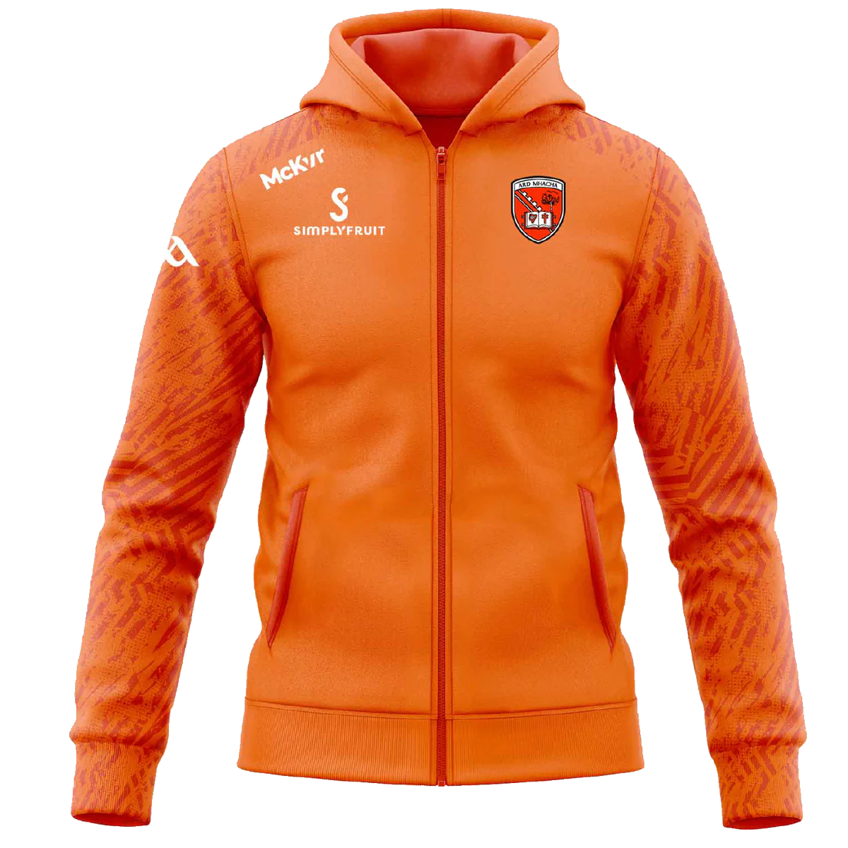 Armagh GAA Boost FZ Hoodie Youth Orange