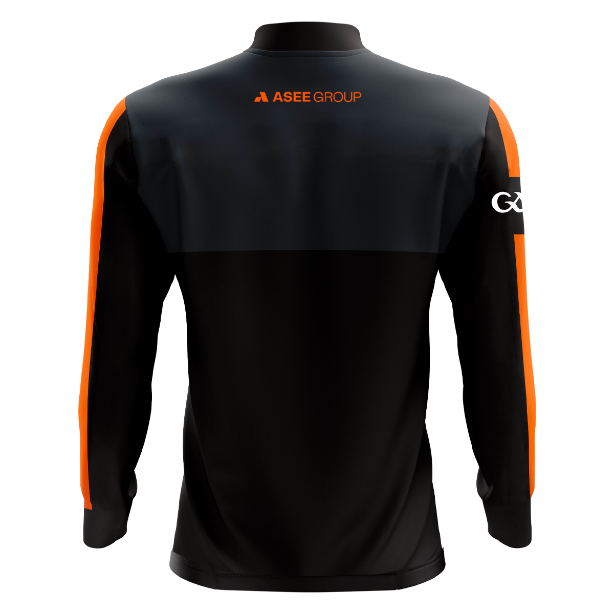 Armagh GAA Edge 1/4 Zip Youth Charcoal/Black
