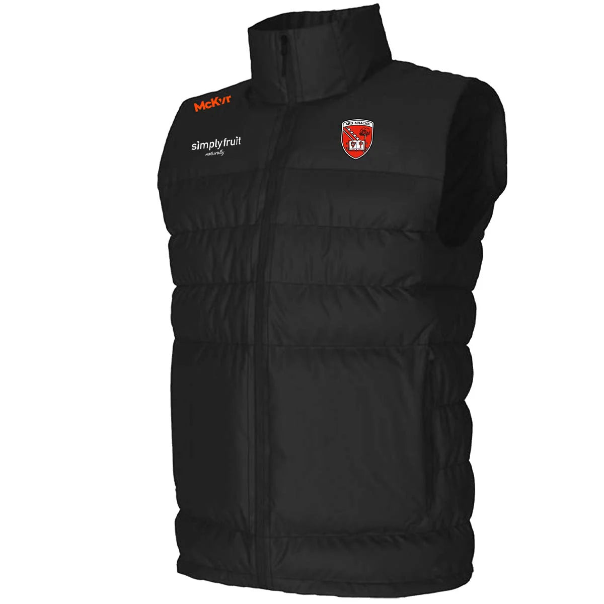 Armagh GAA Official Padded Gilet K Black