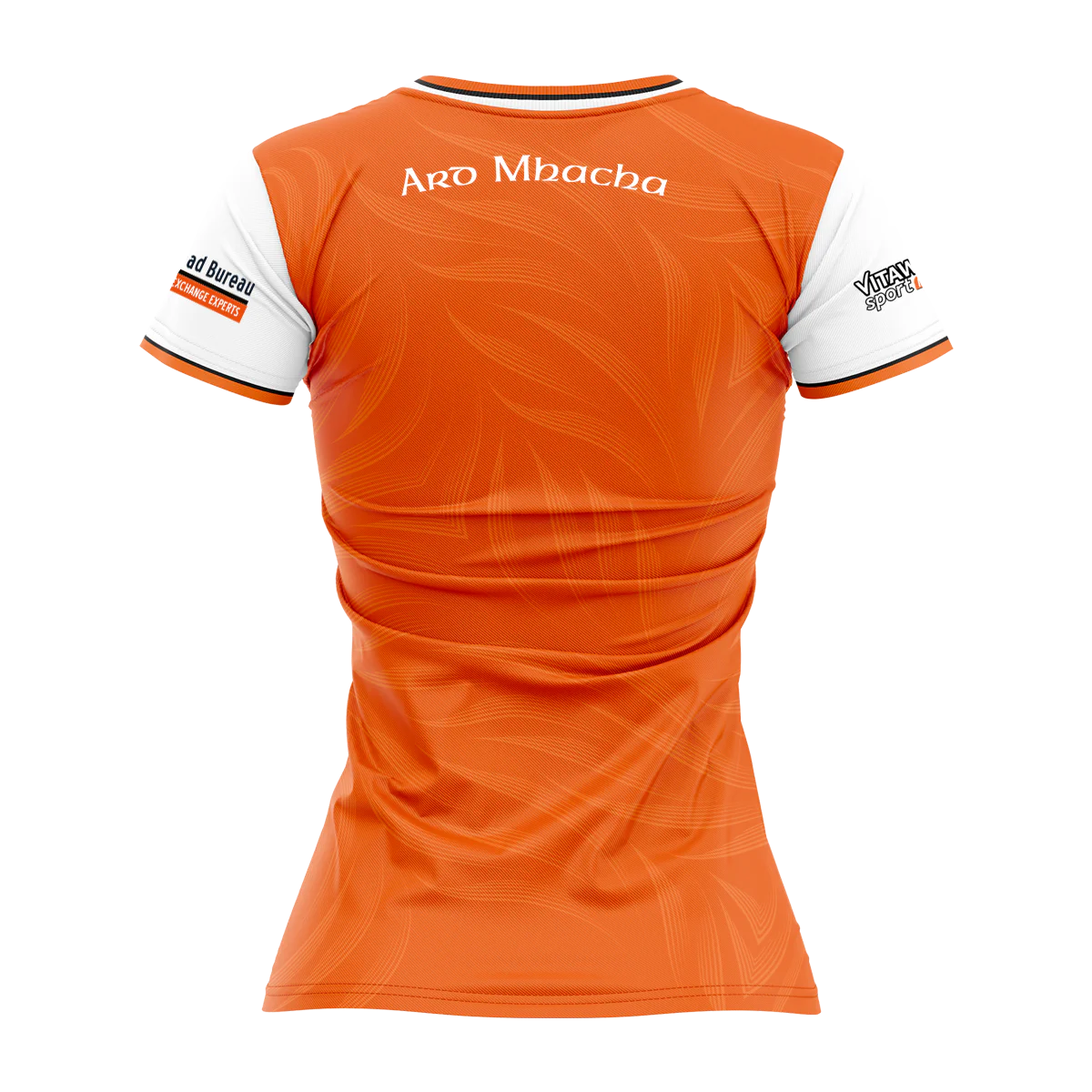 Armagh Camogie Official Home Jersey Orange