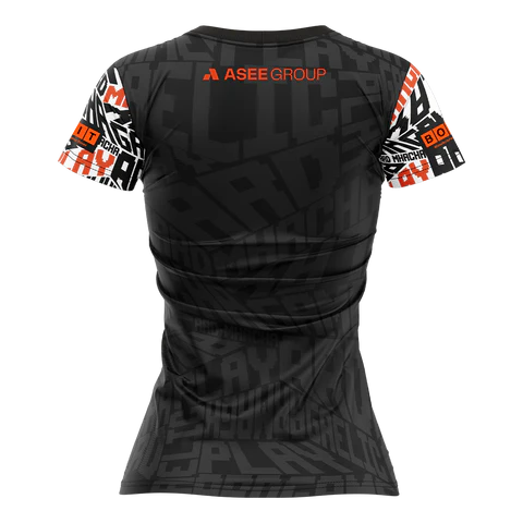 Armagh GAA Edge Training Jersey W Blk/Chc/Org