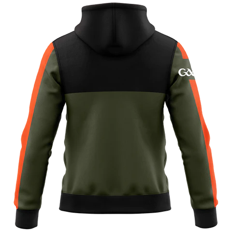 Armagh GAA Edge FZ Hoodie A Olive/Black