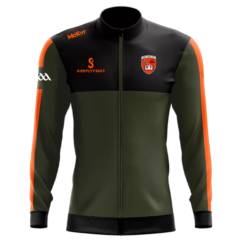 Armagh GAA Edge Track Top A Olive