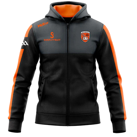 Armagh GAA Edge FZ Hoodie A Charcoal/Black