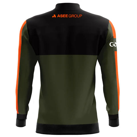 Armagh GAA Edge Track Top Y Olive