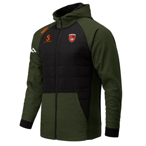 Armagh GAA Edge Interlock Jacket Y Olive/Black