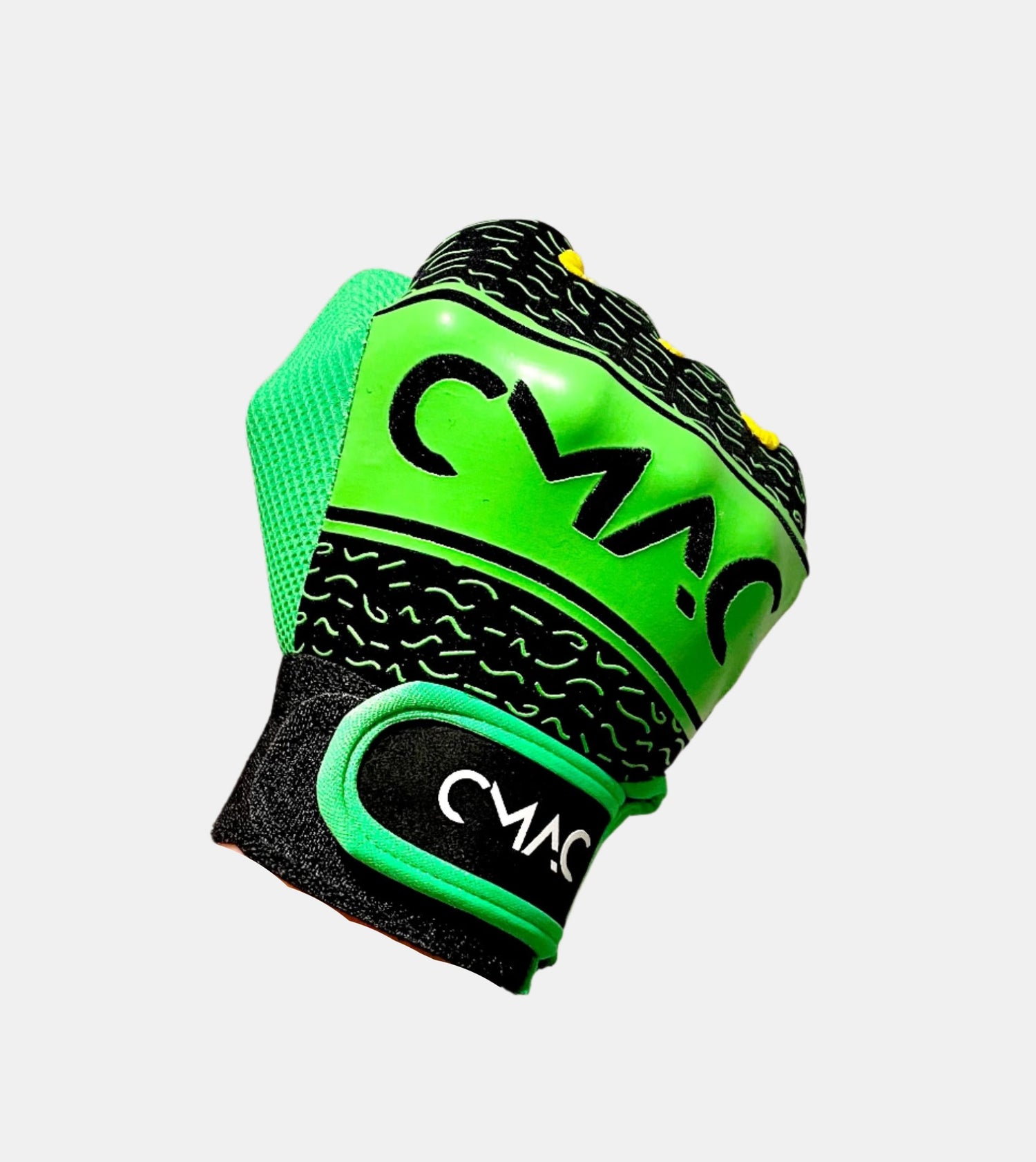 CMAC Gaelic Gloves Black/Green/Amb