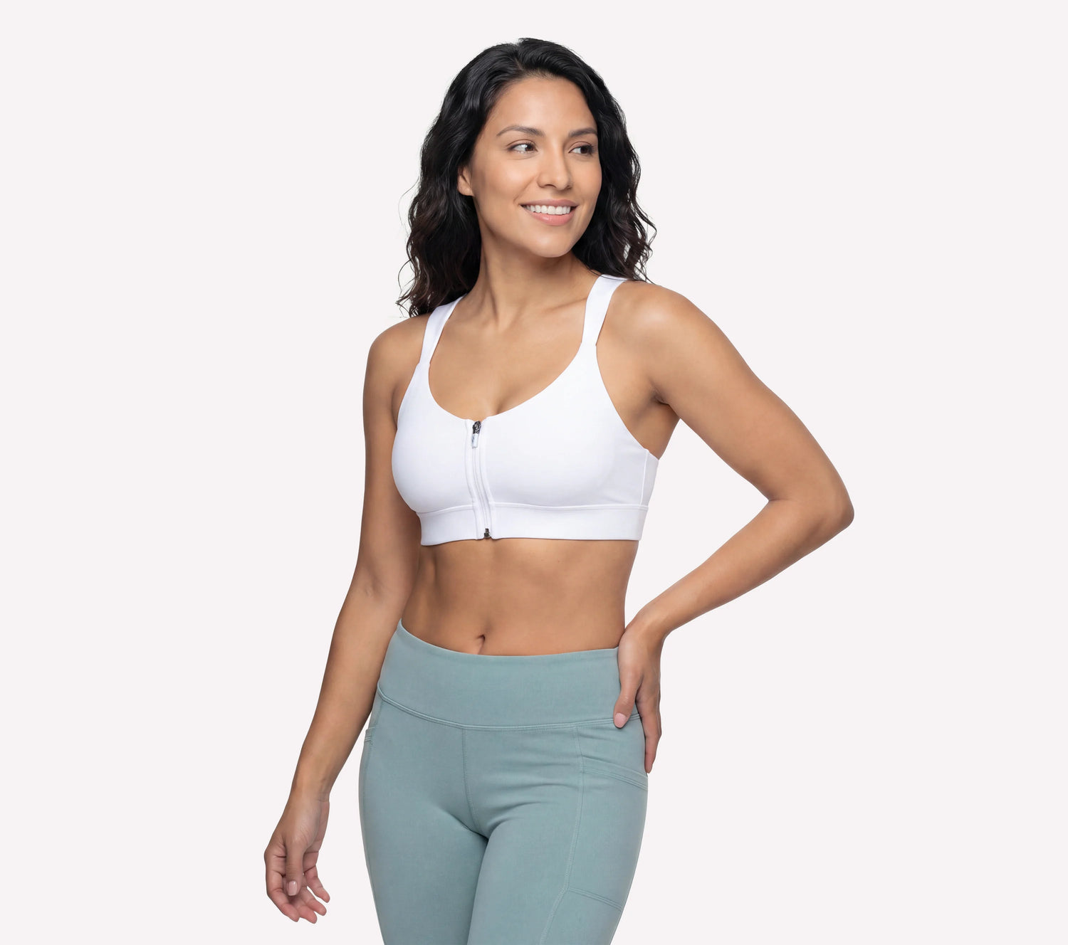 Skechers GO WALK Evolution Zip Front Bra W White