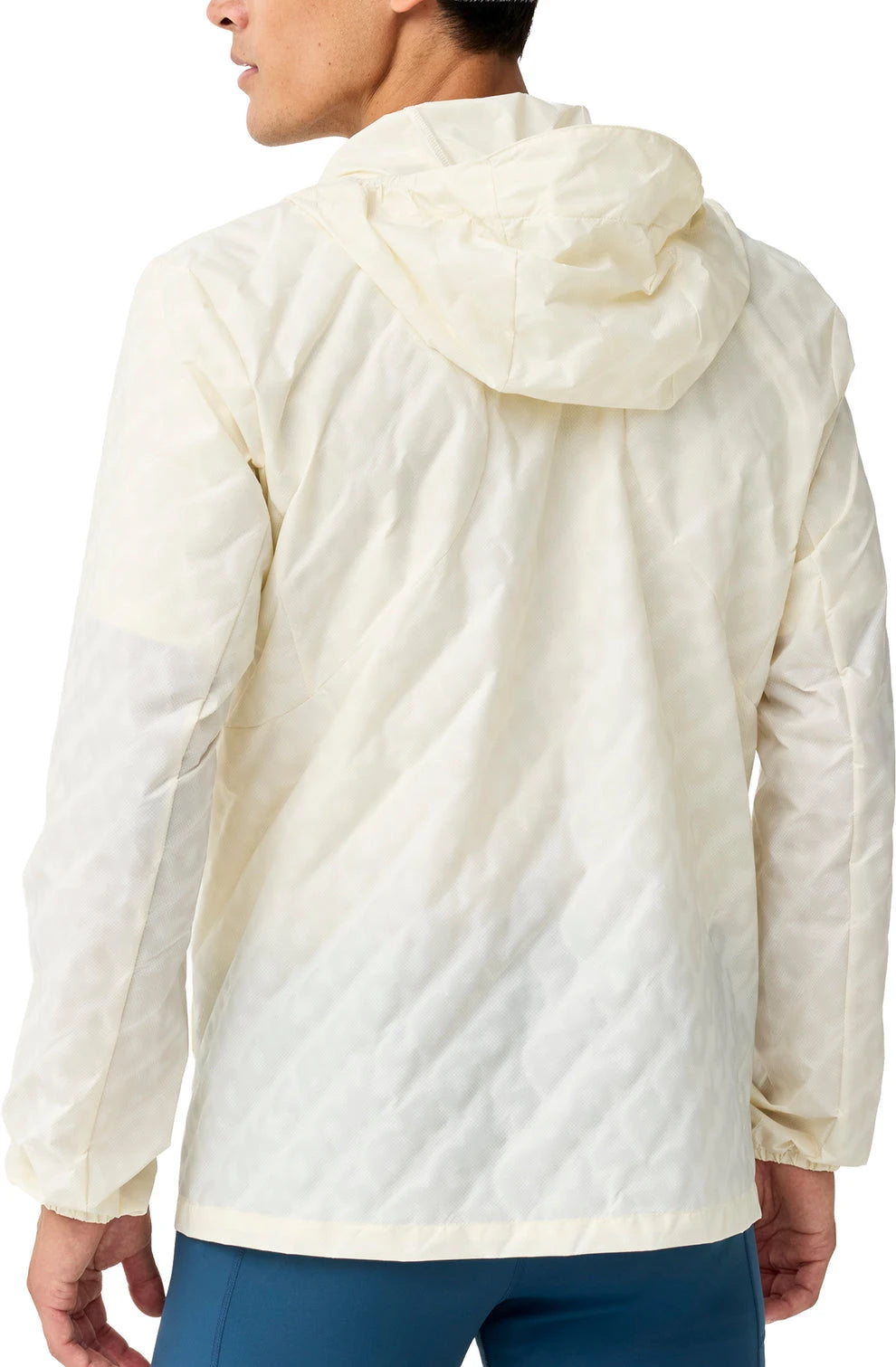 Brooks Canopy Packable Jacket Men's Reflective - Wordmark Bone