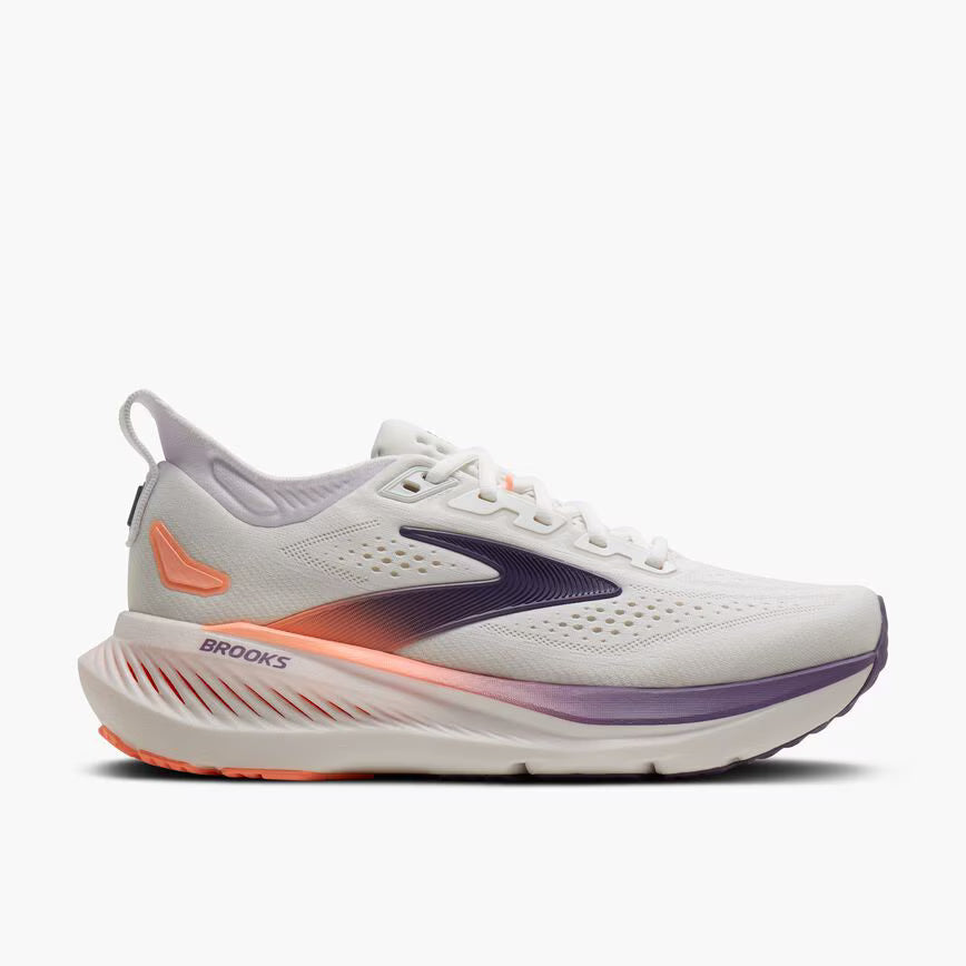 Brooks Glycerin 23 W White/Mulled Grape/Clear
