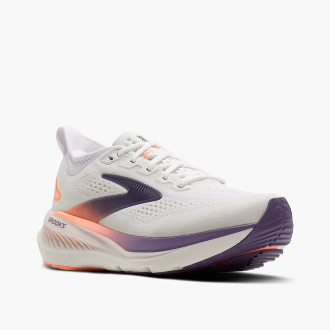 Brooks Glycerin 23 W White/Mulled Grape/Clear