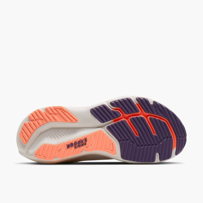 Brooks Glycerin 23 W White/Mulled Grape/Clear