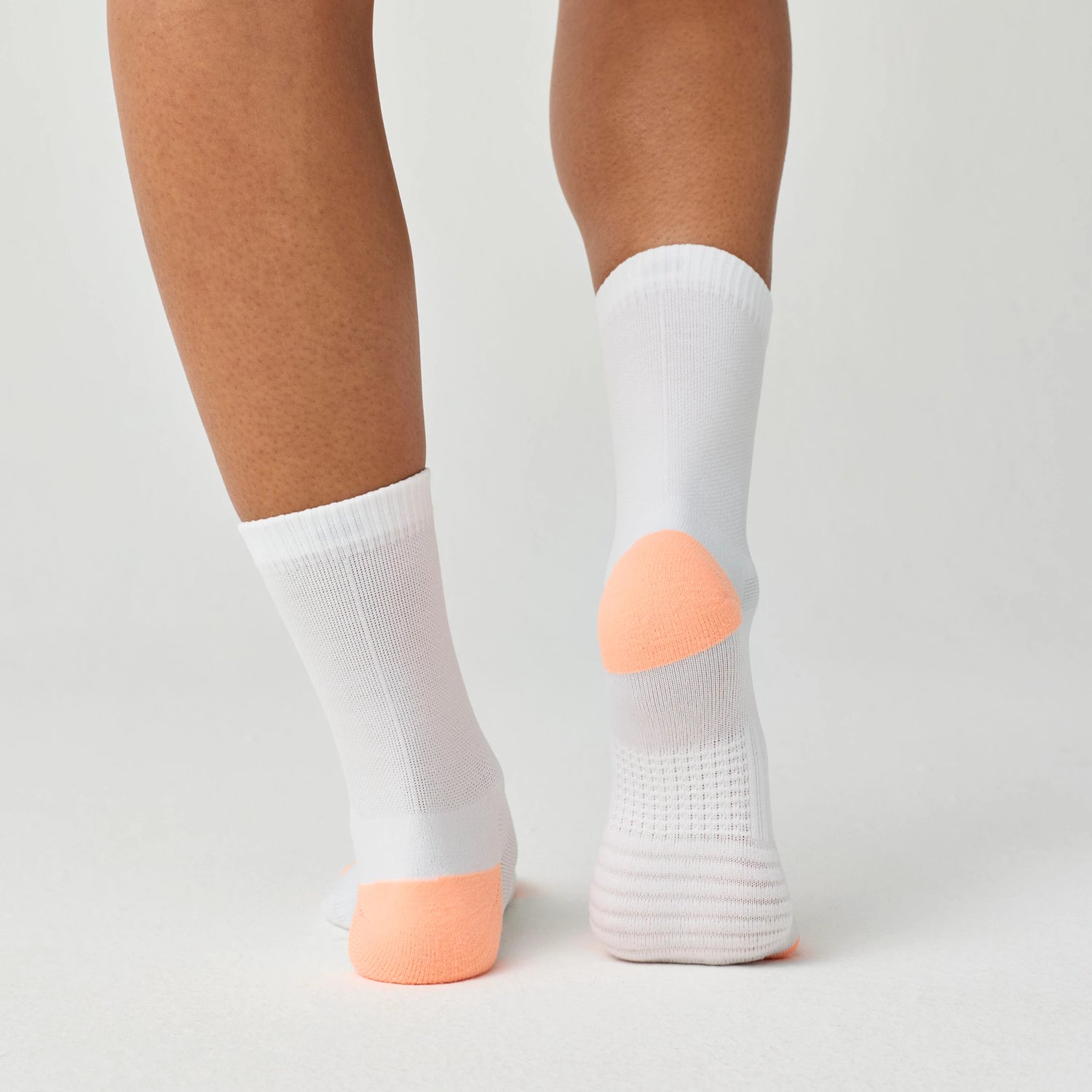 Brooks Ghost Lite Crew 2-Pack Cyber Peach & White/Peach