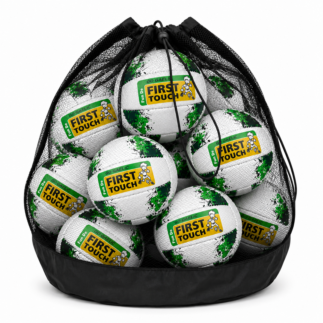 CMAC Gaelic First Touch Balls W/ Free Carry Bag (Set of 12)