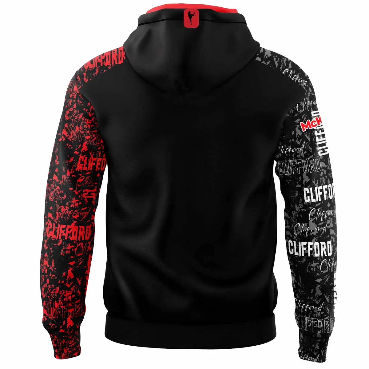 Clifford Range Hoodie Youth Black/Red