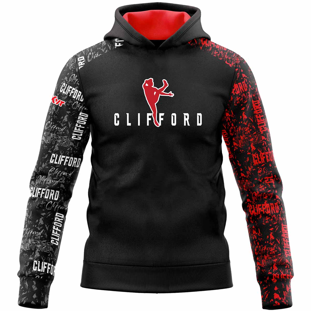 Clifford Range Hoodie Youth Black/Red