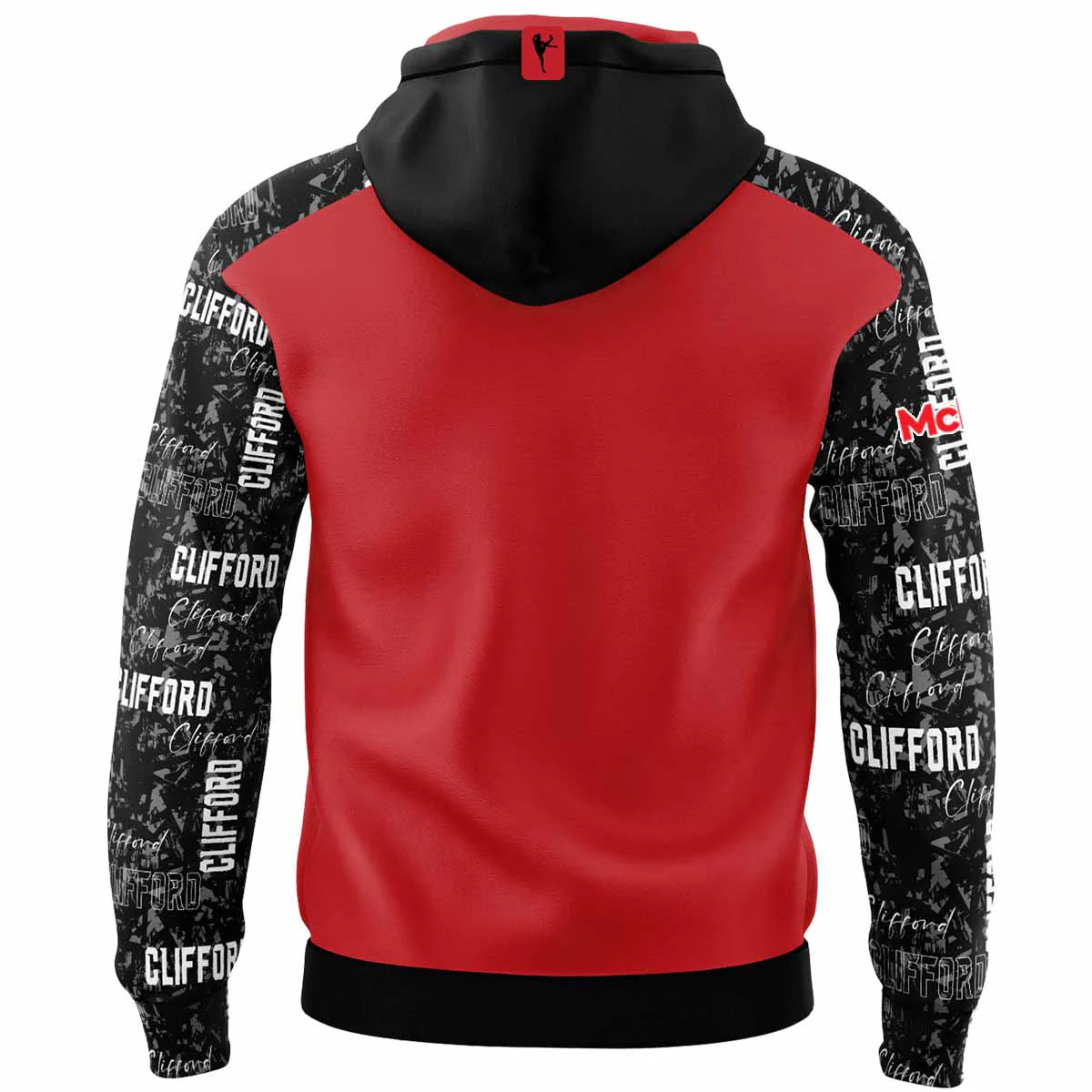 Clifford Range Hoodie Youth Red/Black