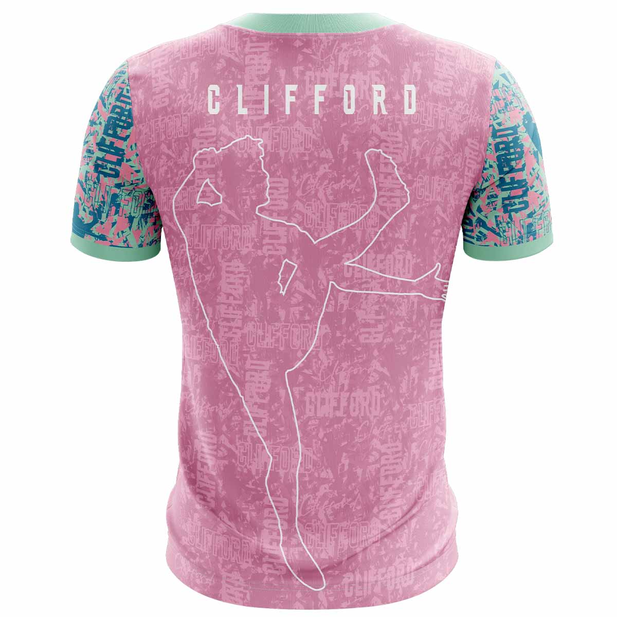 Clifford Range Jersey Girls Pink/Mint