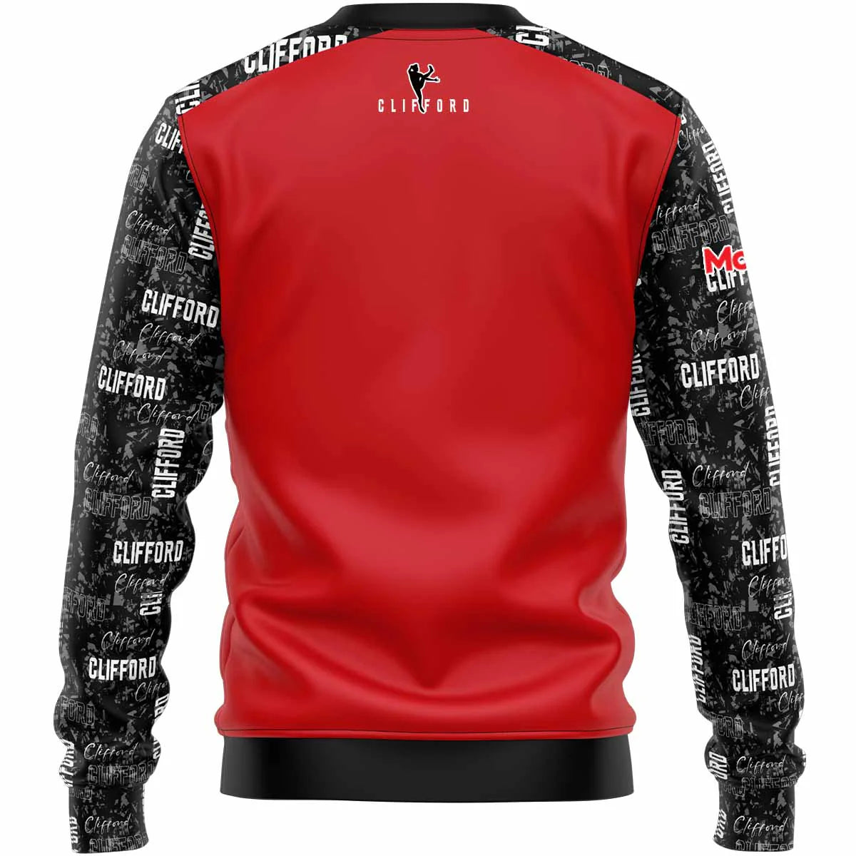 Clifford Range Sweat Top Youth Red/Black