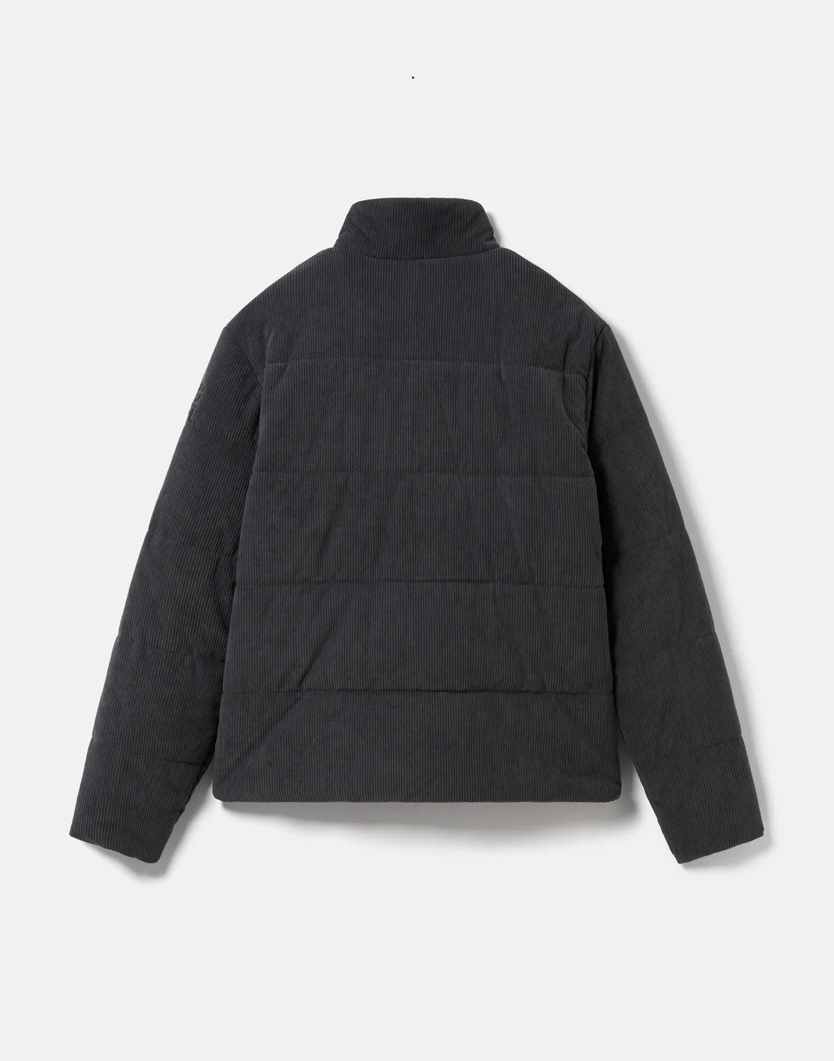Gym+ Coffee Men's Cord Puffer in Charcoal
